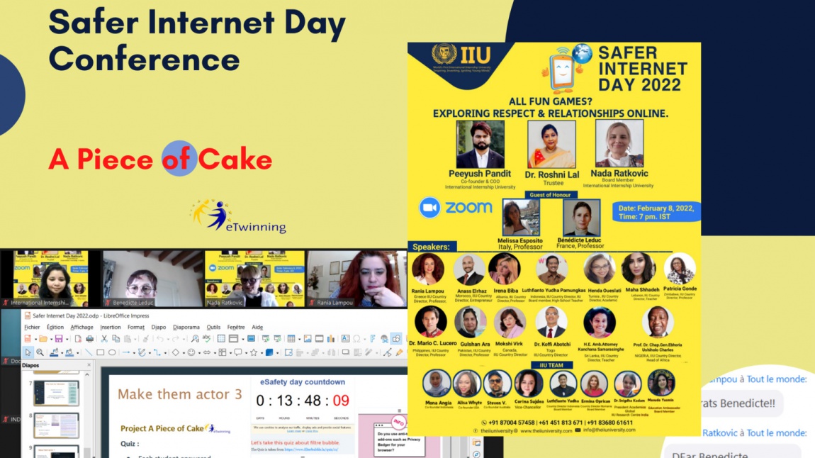 Okulumuzda eTwinning Projeleri Kapsamında e-güvenlik Günü Kutlandı